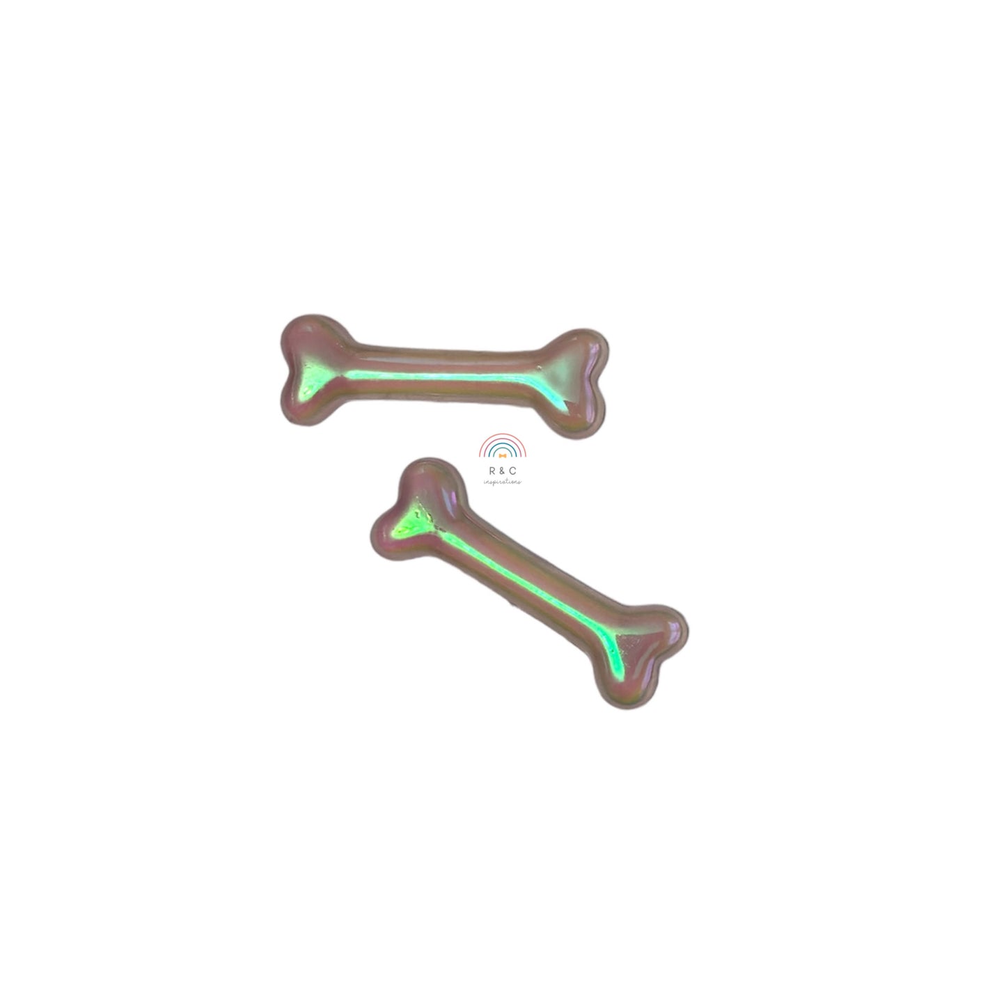 Iridescent Bone Clip