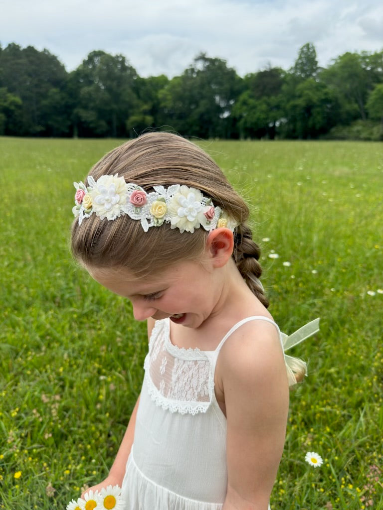 Folklore - Boho Lace Headpiece
