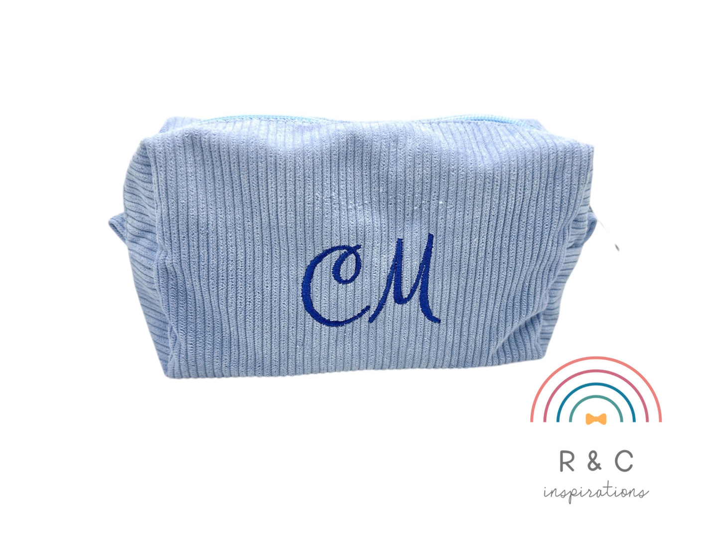 Corduroy Makeup Bag