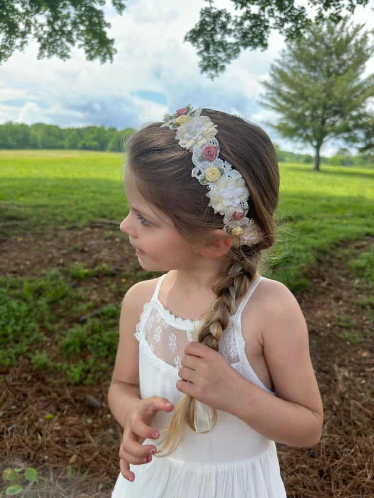Folklore - Boho Lace Headpiece