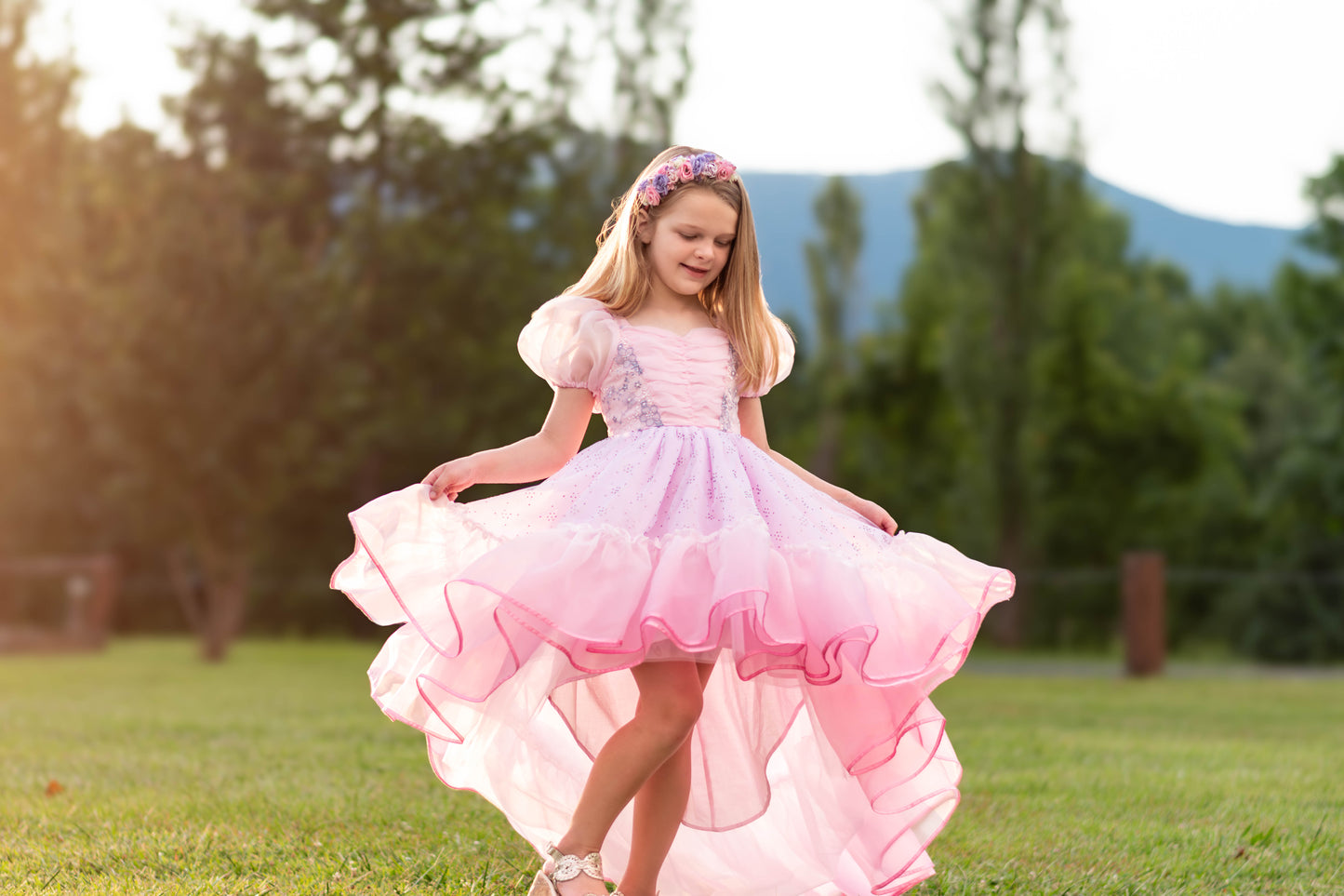 Popular Princess Floral Headband