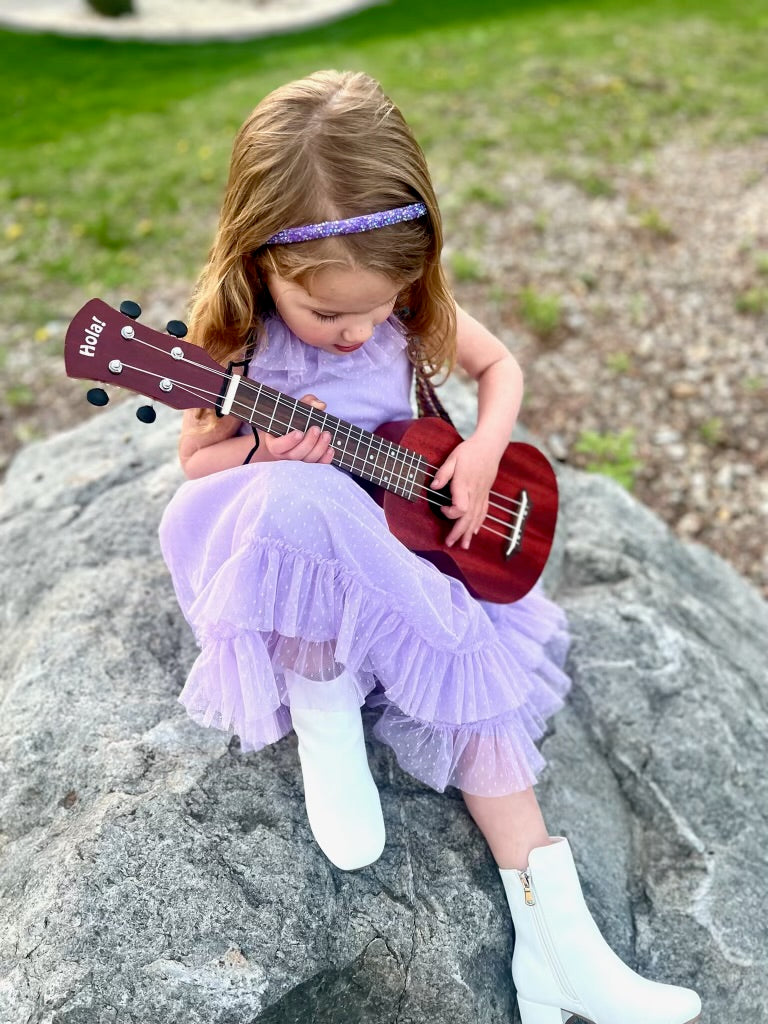 Speak Now - Purple Crystal Headband