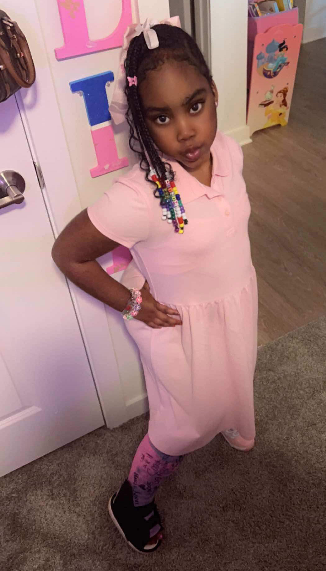 Personalized Crayon Bows