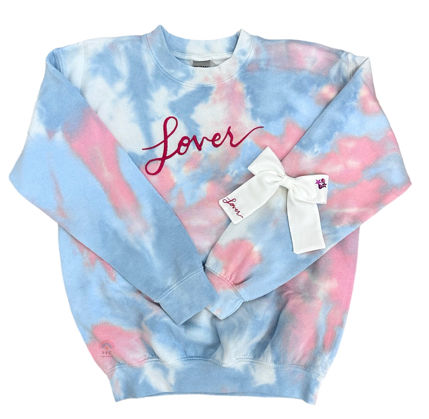 Lover Embroidered Bow