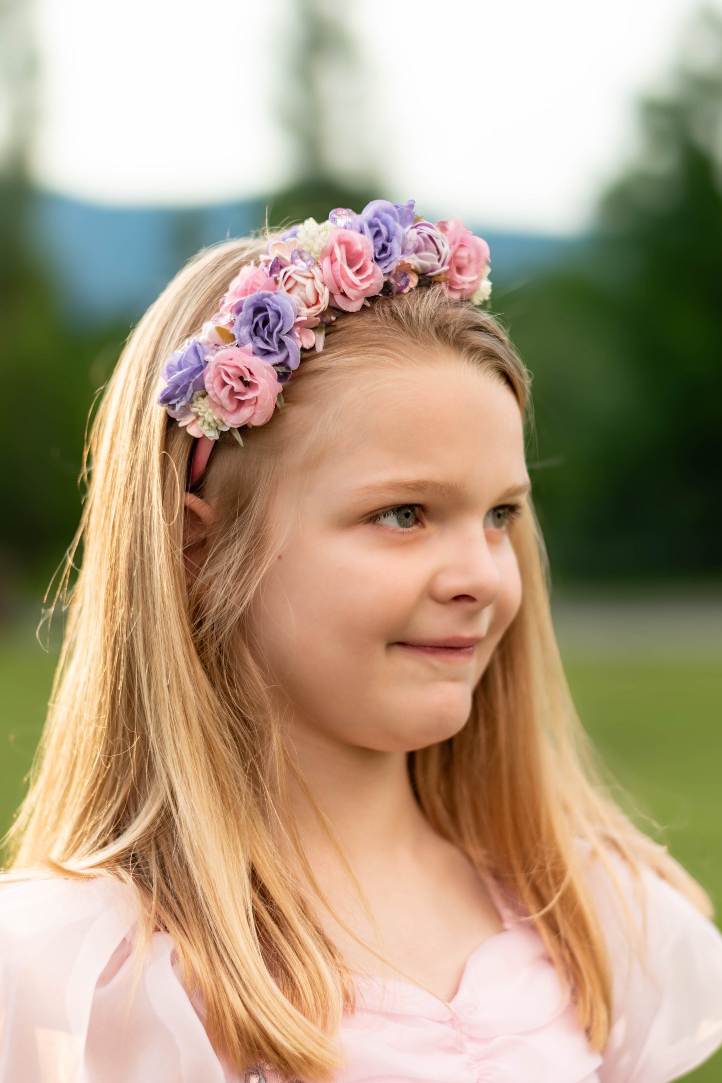 Popular Princess Floral Headband