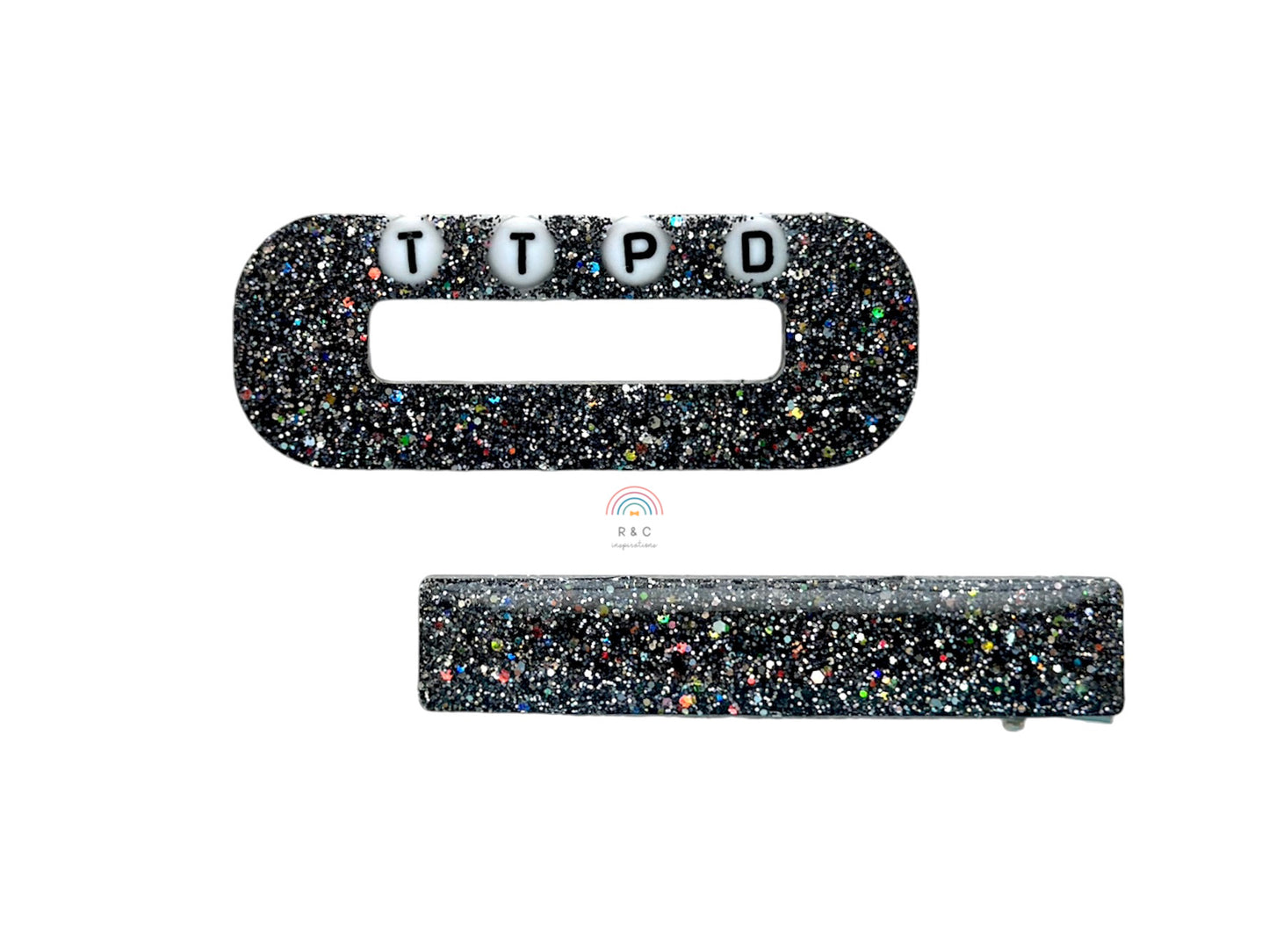 TTPD - Black Glitter TTPD Clip Set