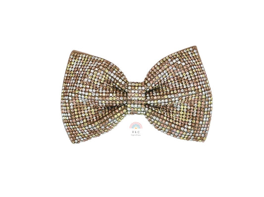 Fearless - Gold Jeweled Bow