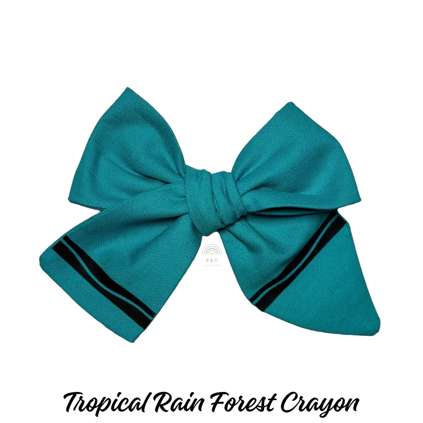 Tropical Rain Forest Crayon Handtied