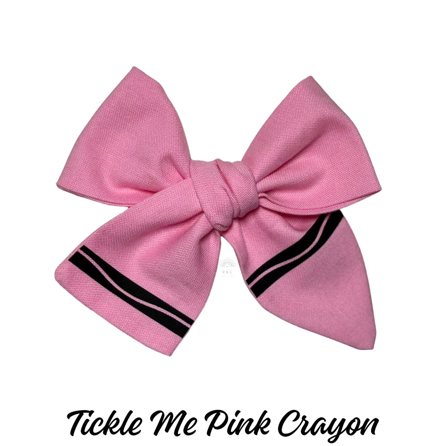 Tickle Me Pick Crayon Handtied
