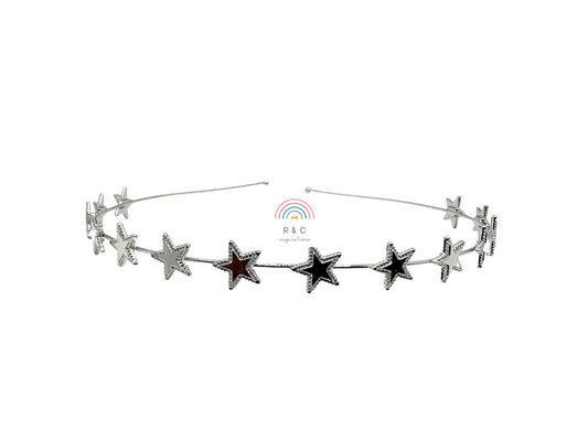 Silver Star Headband