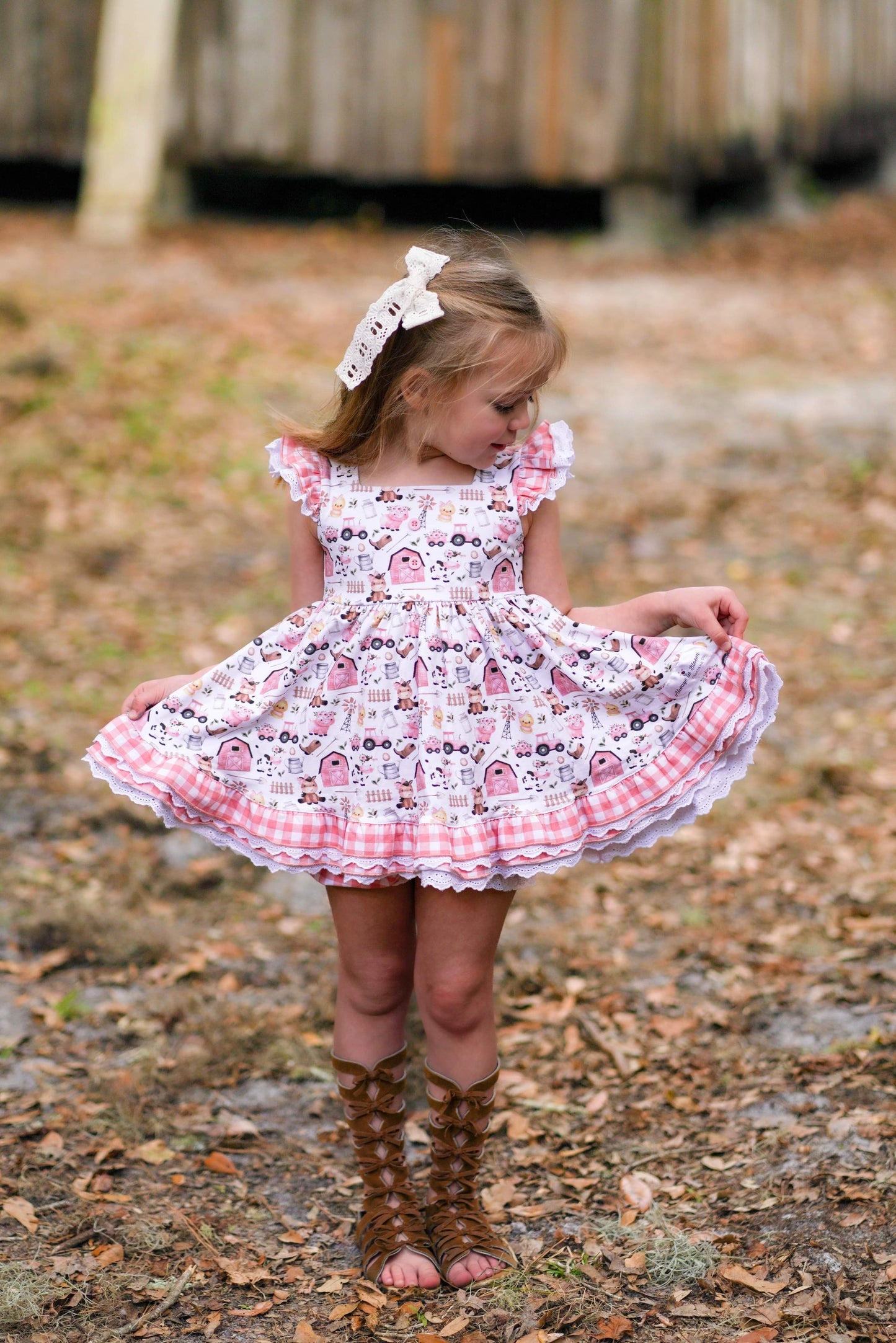Always in Bloom ~ Charming Farm Gingham