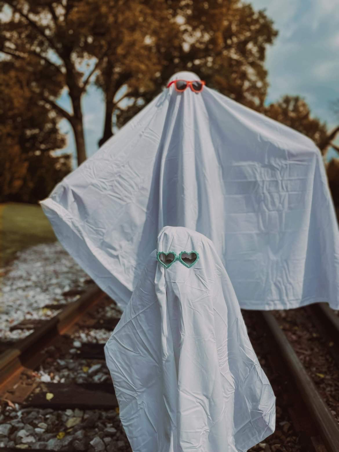 Teal Heart Sunglasses