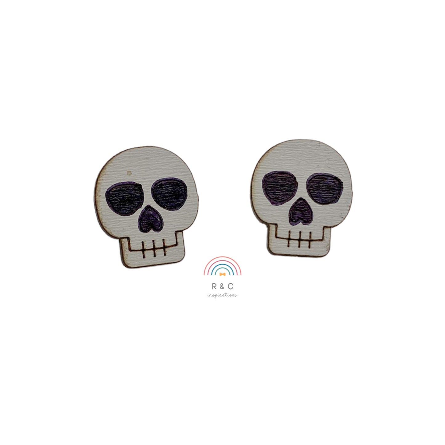 Spooky Skull Earrings