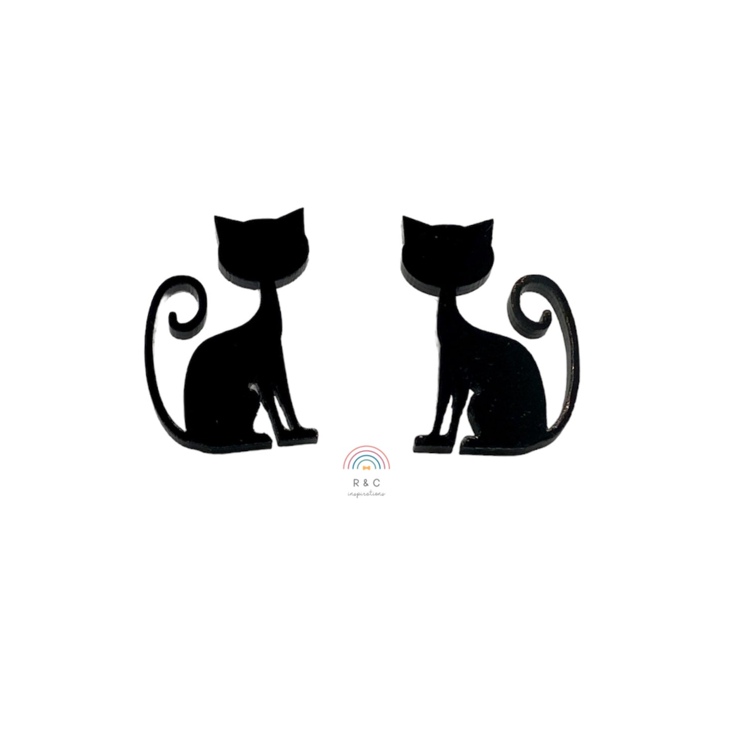 Midnight Kitty Earrings