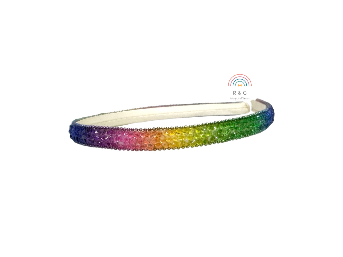 Ombré Rainbow Headband