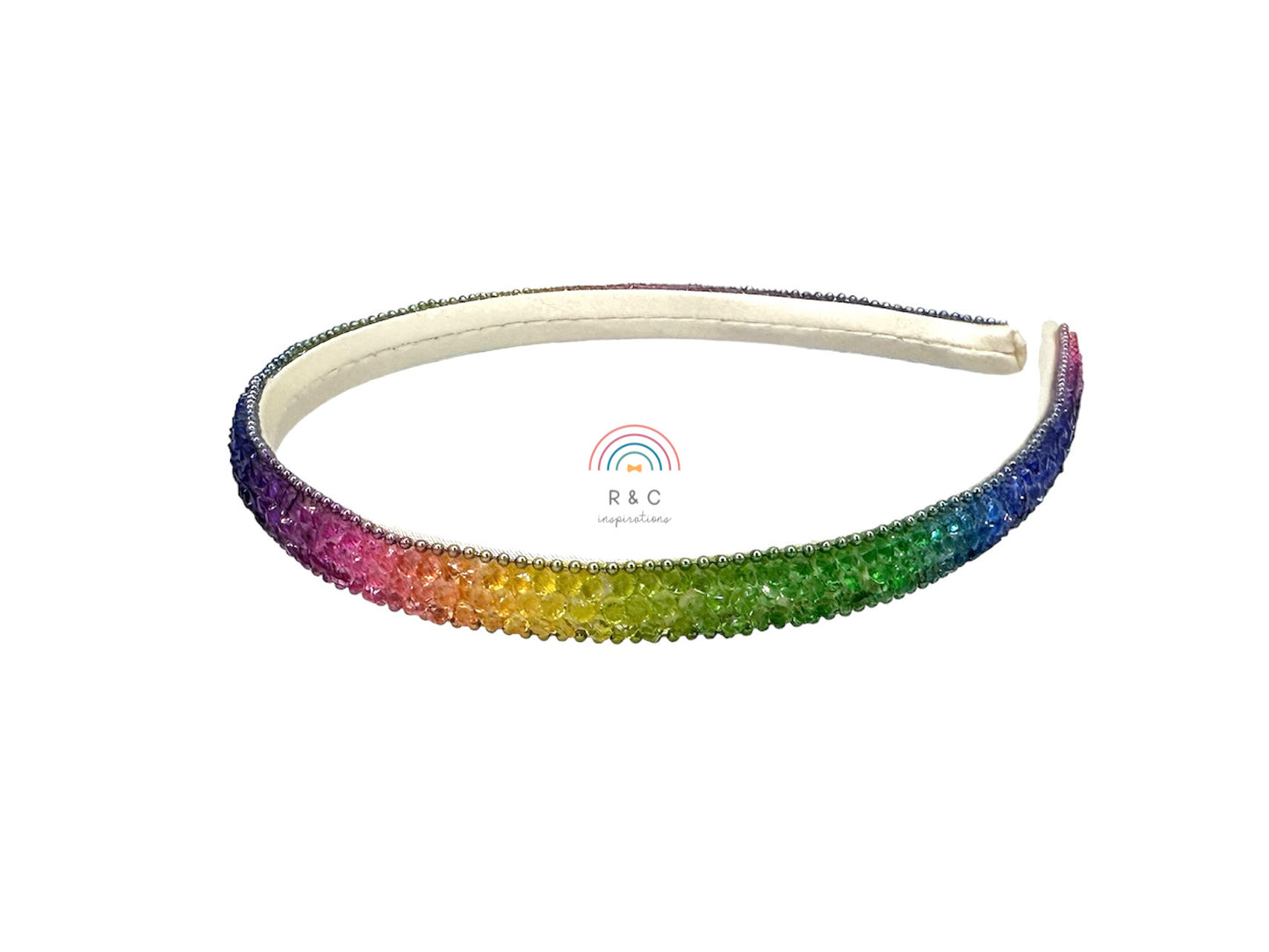 Ombré Rainbow Headband