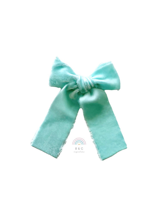 Seafoam Silk Velvet