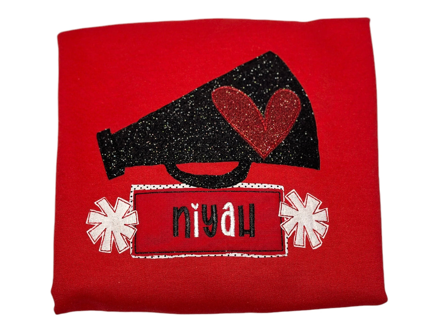 Custom Cheer Applique Sweatshirt (Youth)