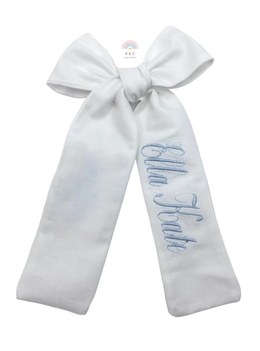 Personalized Name Bow