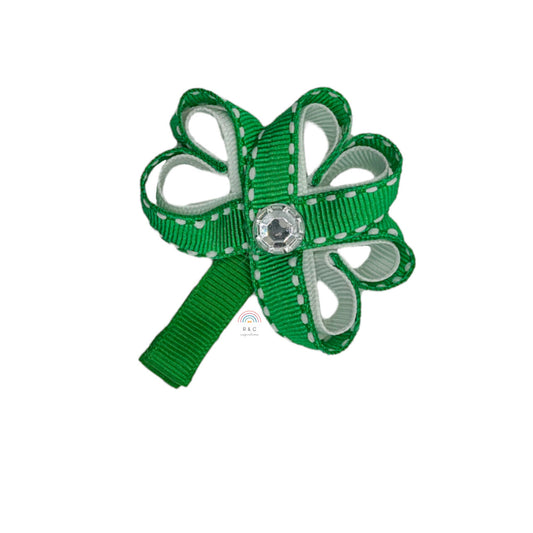 Clover Hearts Clip