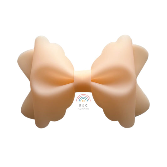 Peach Swim Bow