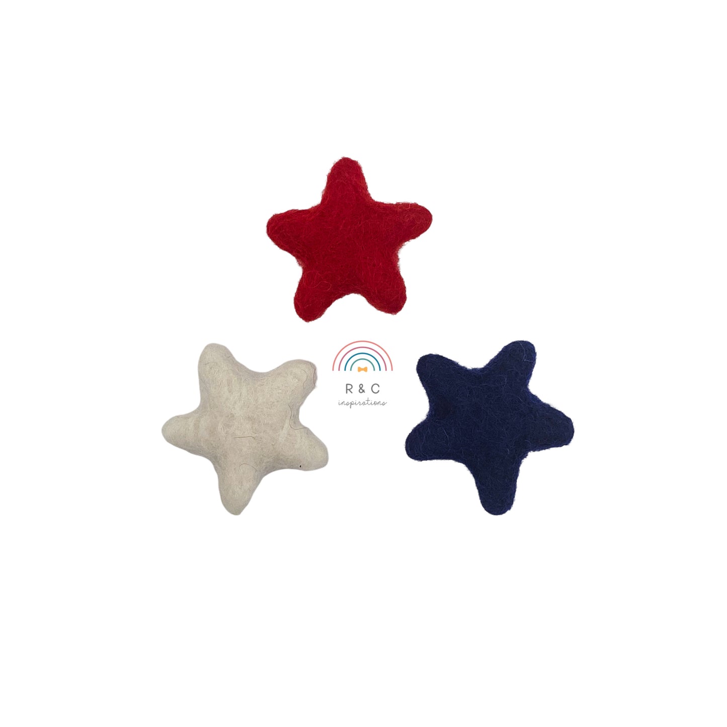 American Star Felt Clip Set