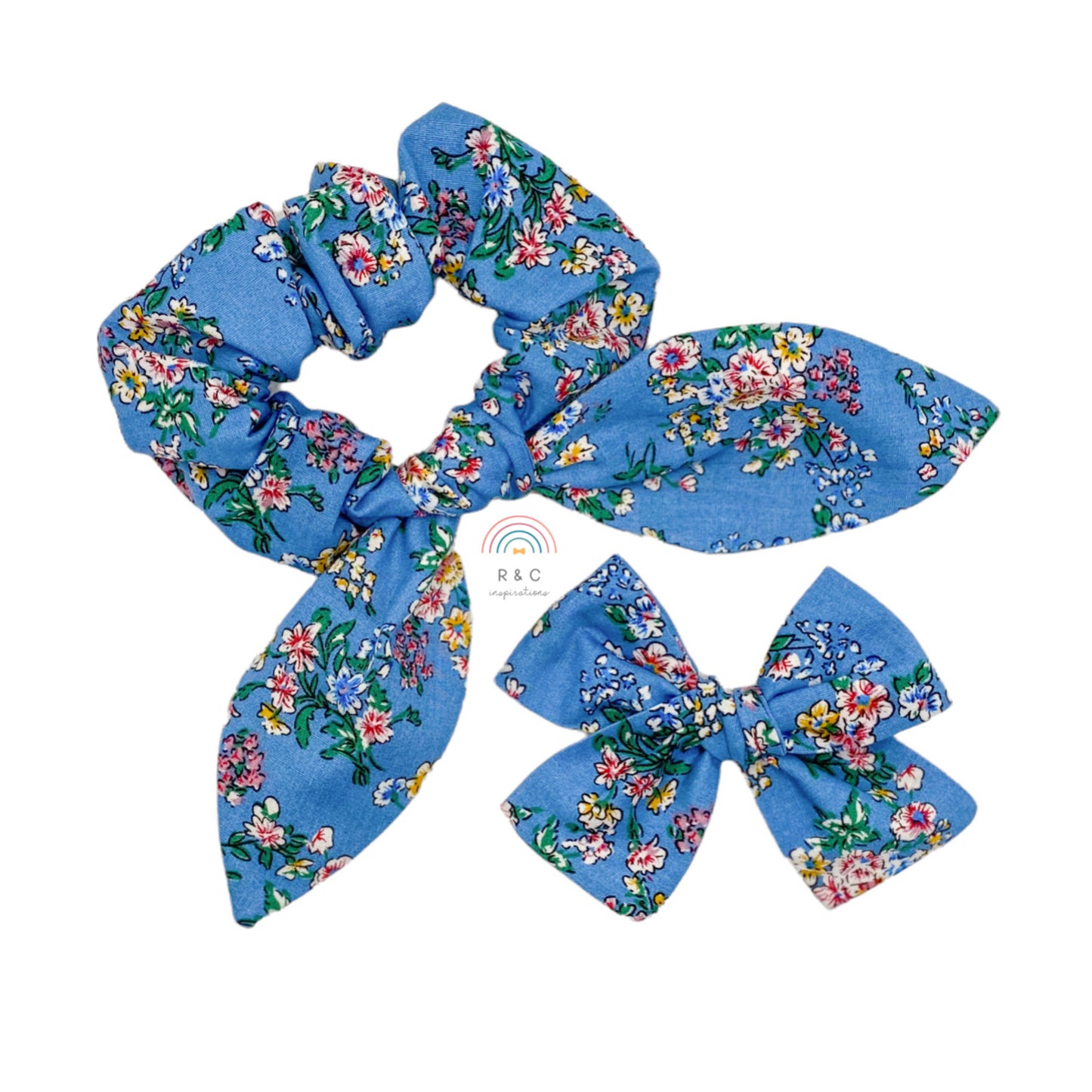 VanLuke Designs ~ Wonderland Pinafore Blue Floral